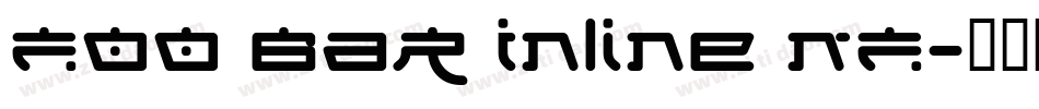 Foo Bar Inline NF字体转换